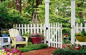 ограда садовая