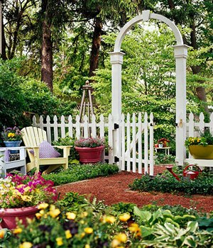 ограда садовая